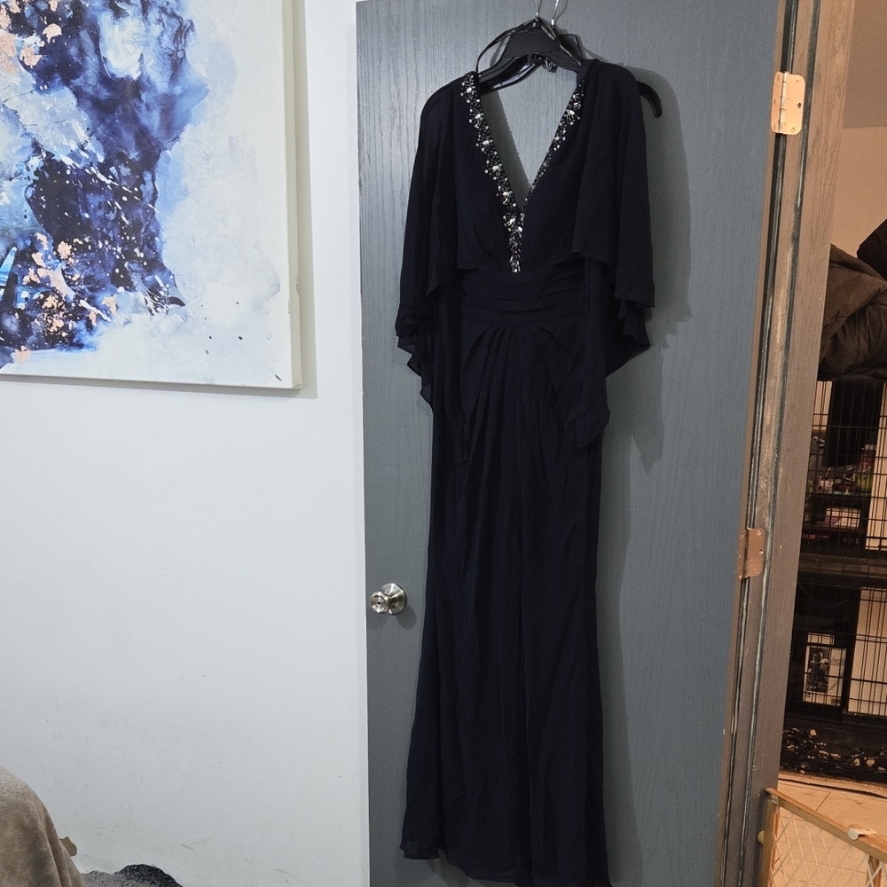 Vince Camuto Navy Evening Dress